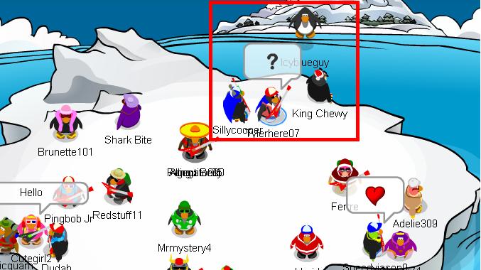 Ninja Penguin At Iceberg